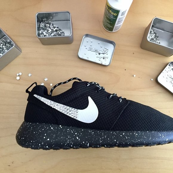 Custom Bling Nike Running Sneaker Sport Shoes D1 - Picture 5 of 8